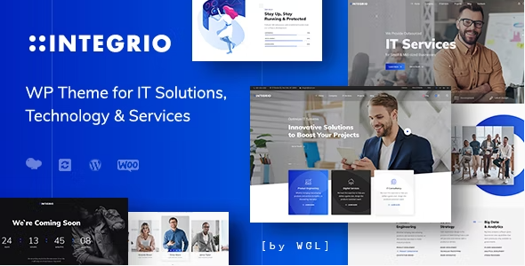 Integrio – IT Solutions And Services Company WordPress Theme 1.1.6
 Nulled + Extended License Free Download