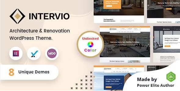 Intervio – Interior and Architecture WordPress Theme 3.0.0
 Nulled + Extended License Free Download