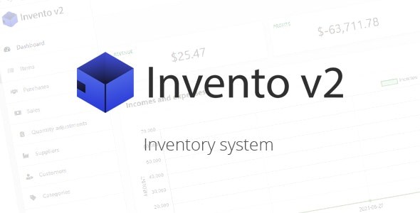 Invento v2 – Inventory system Nulled + Extended License Free Download