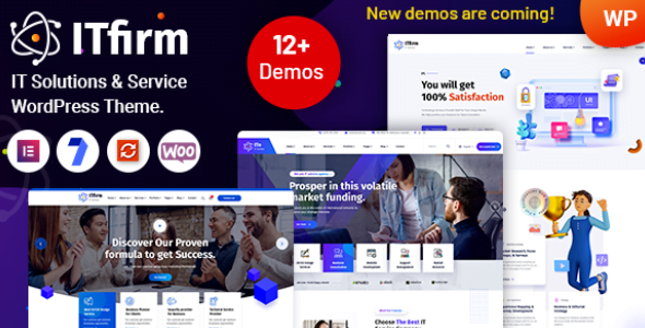 ITfirm – IT Solutions Services WordPress Theme 1.3.6
 Nulled + Extended License Free Download