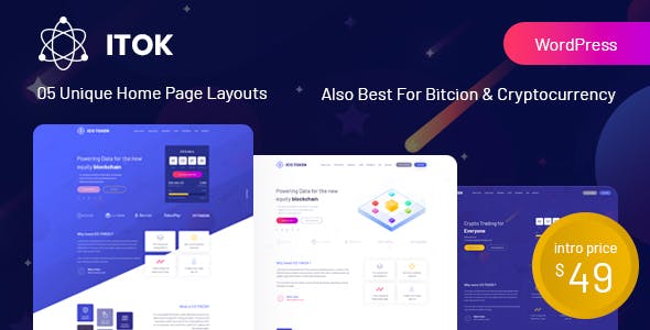 ITok Wordpress Theme - Nulled + Extended License