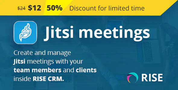 Jitsi Integration for RISE CRM Nulled + Extended License Free Download