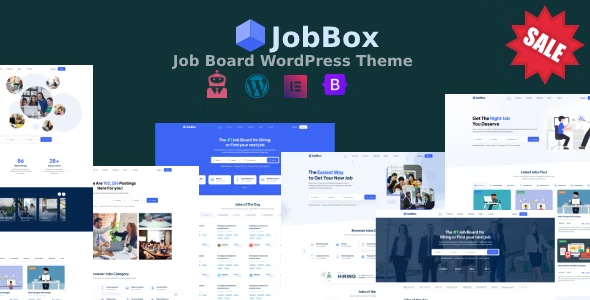 JobBox – Job Board Recruitment Agency WordPress Theme 1.2.4
 Nulled + Extended License Free Download