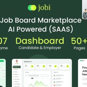 Jobi – Job Board Marketplace | AI Powered (SAAS) Nulled + Extended License Free Download