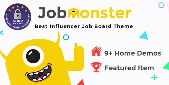Jobmonster Wordpress Theme - Nulled + Extended License