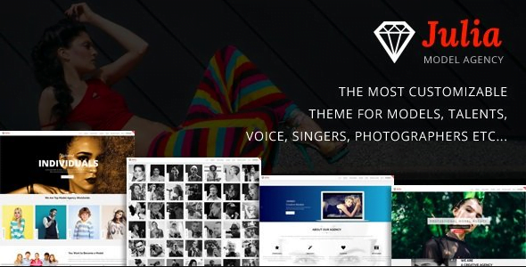 Julia WordPress Theme 2.1.4 – Talent Management
 Nulled + Extended License Free Download