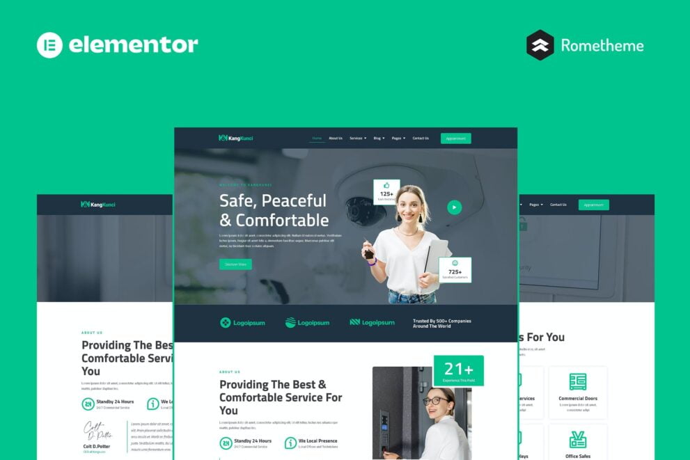 Kangkunci – Locksmith & Security System Elementor Pro Full Site Template Kit 1.0
 Nulled + Extended License Free Download