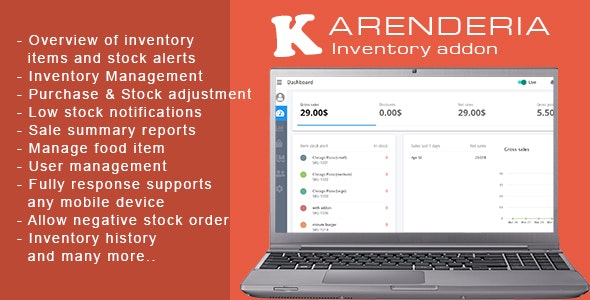 Karenderia Inventory Addon Nulled + Extended License Free Download