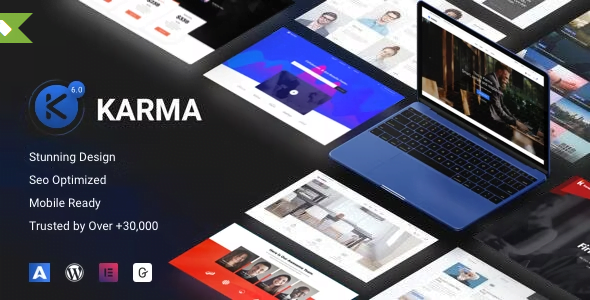 Karma WordPress Theme 6.3.1 – Responsive Theme
 Nulled + Extended License Free Download