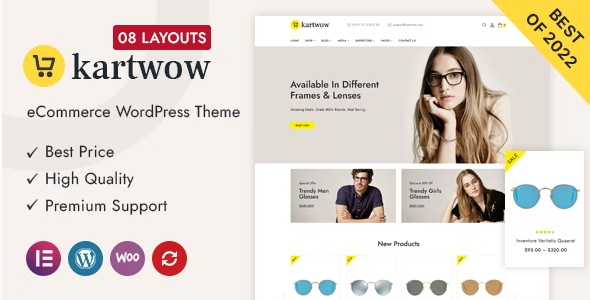 Kartwow – Multipurpose WooCommerce Theme 1.0
 Nulled + Extended License Free Download