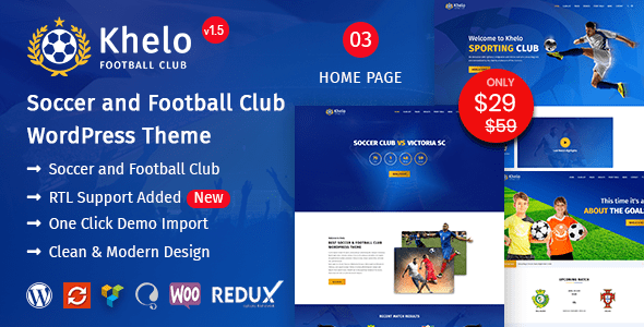 Khelo Wordpress Theme - Nulled + Extended License