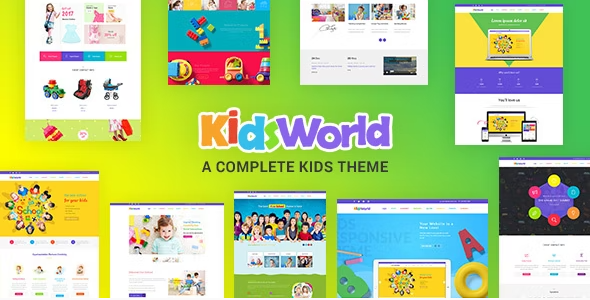 Kids Heaven – Children WordPress Theme 3.5
 Nulled + Extended License Free Download