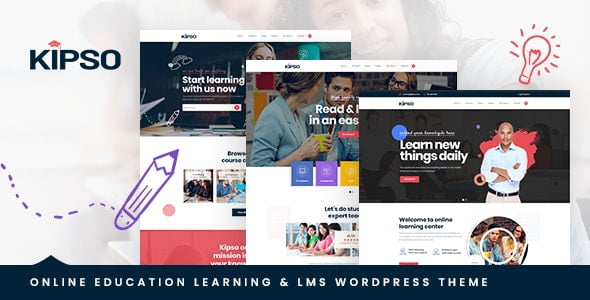 Kipso WordPress Theme 1.1.6 – Education LMS
 Nulled + Extended License Free Download