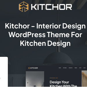 Kitchor – Interior Design WordPress Theme 1.4.0 Nulled + Extended License Free Download