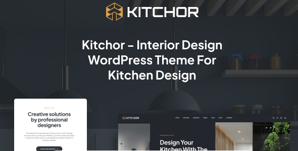 Kitchor – Interior Design WordPress Theme 1.4.0 Nulled + Extended License Free Download