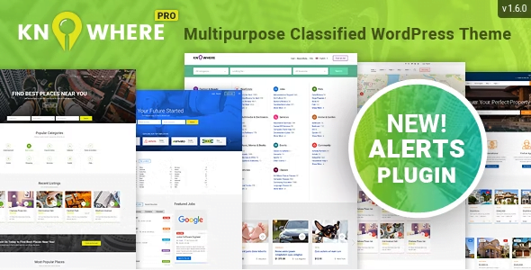 Knowhere Pro WordPress Theme 1.5.9 – Multipurpose Classified Directory
 Nulled + Extended License Free Download