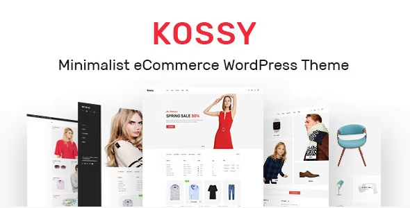 Kossy – Minimalist eCommerce WordPress Theme 1.33
 Nulled + Extended License Free Download