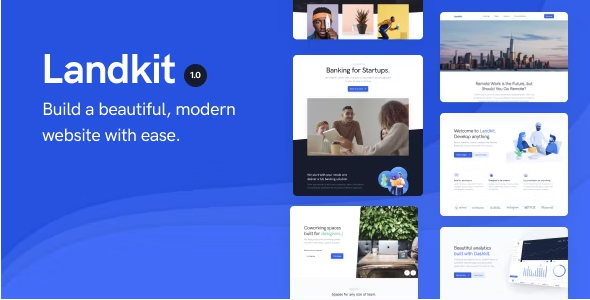 Landkit – Multipurpose Business WordPress Theme 1.0.6
 Nulled + Extended License Free Download