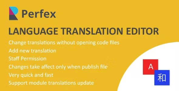 Language Translations for Perfex CRM Nulled + Extended License Free Download