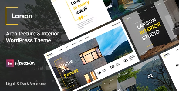 Larson – Architecture WordPress Theme 1.5.7 Nulled + Extended License Free Download