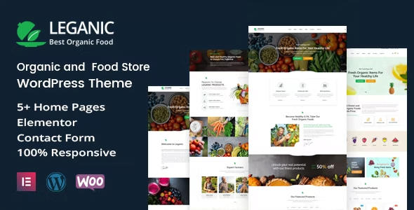 Leganic Organic And Food Store WordPress Theme 1.7
 Nulled + Extended License Free Download
