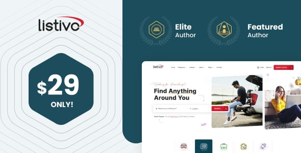 Listivo – Classified Ads & Directory Listing WordPress Theme 2.3.47
 Nulled + Extended License Free Download