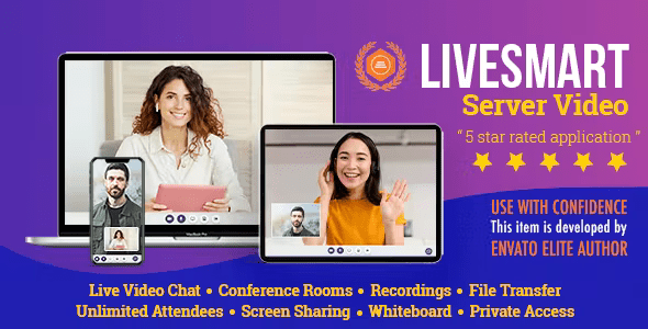 LiveSmart Server Video 1.0.10 Nulled + Extended License Free Download