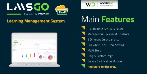 LMSGo SaaS- Learning Management System 3.2 Nulled + Extended License Free Download