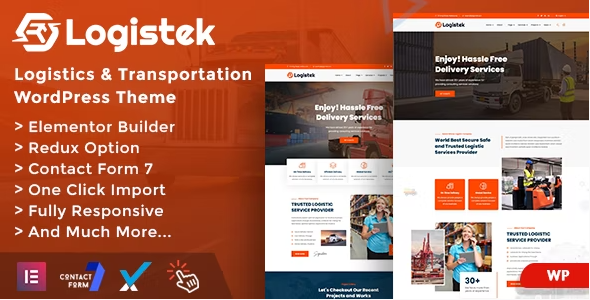 Logistek – Logistics & Transportation WordPress Theme 1.0
 Nulled + Extended License Free Download
