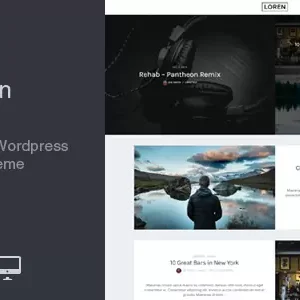 Loren Wordpress Theme - Nulled + Extended License