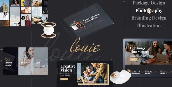 Louie – Modern Portfolio WordPress Theme for Agencies 1.1.0
 Nulled + Extended License Free Download
