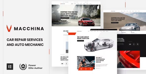 Macchina – Auto Repair WordPress Theme 6.4
 Nulled + Extended License Free Download