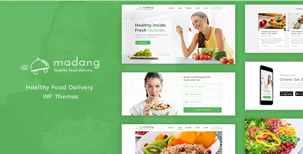 Madang WordPress Theme 1.7.1 – Healthy Food Delivery Nutrition
 Nulled + Extended License Free Download