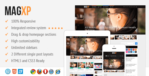 MagXP 3.2.10 – Ultimate Magazine WordPress Theme
 Nulled + Extended License Free Download