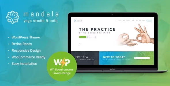 Mandala – Yoga Studio and Wellness Center WordPress Theme 1.2.6
 Nulled + Extended License Free Download