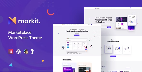 Markite – Digital Marketplace WordPress Theme 1.3.2
 Nulled + Extended License Free Download