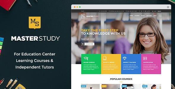 Masterstudy WordPress Theme 4.8.34 – Education Center Theme
 Nulled + Extended License Free Download