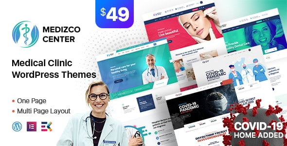 Medizco WordPress Theme 3.5.2 – Medical Health & Dental Care Clinic
 Nulled + Extended License Free Download