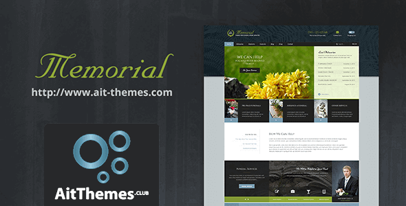 Memorial WordPress Theme 2.0.10 – Funeral Theme
 Nulled + Extended License Free Download