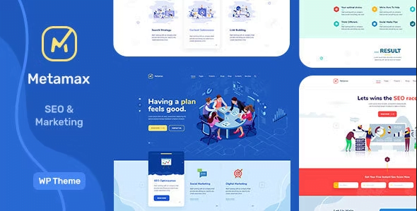 MetaMax WordPress Theme 1.0.7 – SEO and Marketing
 Nulled + Extended License Free Download