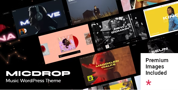 Micdrop – Music WordPress Theme 1.1 Nulled + Extended License Free Download