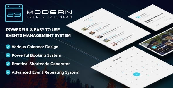 Modern Events Calendar WordPress Plugin - Nulled + Extended License