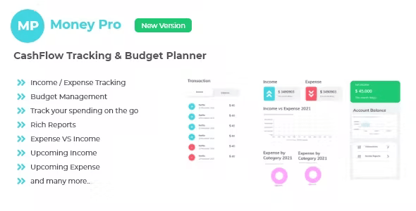 Money Pro – Cashflow and Budgeting Manager Nulled + Extended License Free Download