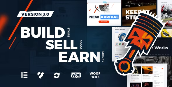 Motor – Vehicles, Parts, Equipment’s and Accessories Store WordPress Theme 3.1.0
 Nulled + Extended License Free Download