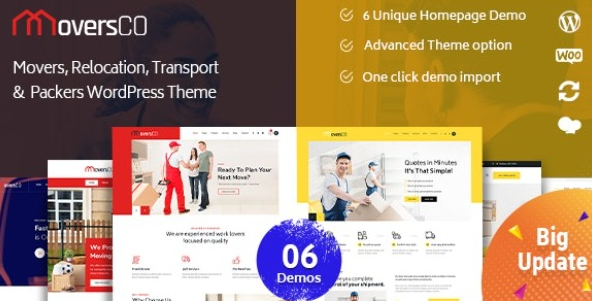 MoversCO – Movers & Packers WordPress Theme 2.7
 Nulled + Extended License Free Download