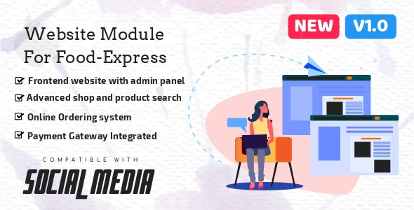 Multi-Vendor E-commerce Website & Admin Panel For Food-Express Nulled + Extended License Free Download