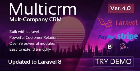 Multicrm – Multipurpose Laravel CRM Nulled + Extended License Free Download