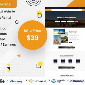 Multirent – Multivendor Equipment Rental Website Nulled + Extended License Free Download