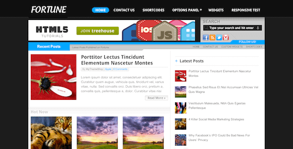 MyThemeShop Fortune 1.1.0 – WordPress Theme
 Nulled + Extended License Free Download