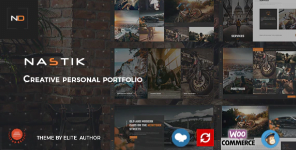 Nastik WordPress Theme 5.4.2 – Creative Portfolio Theme
 Nulled + Extended License Free Download